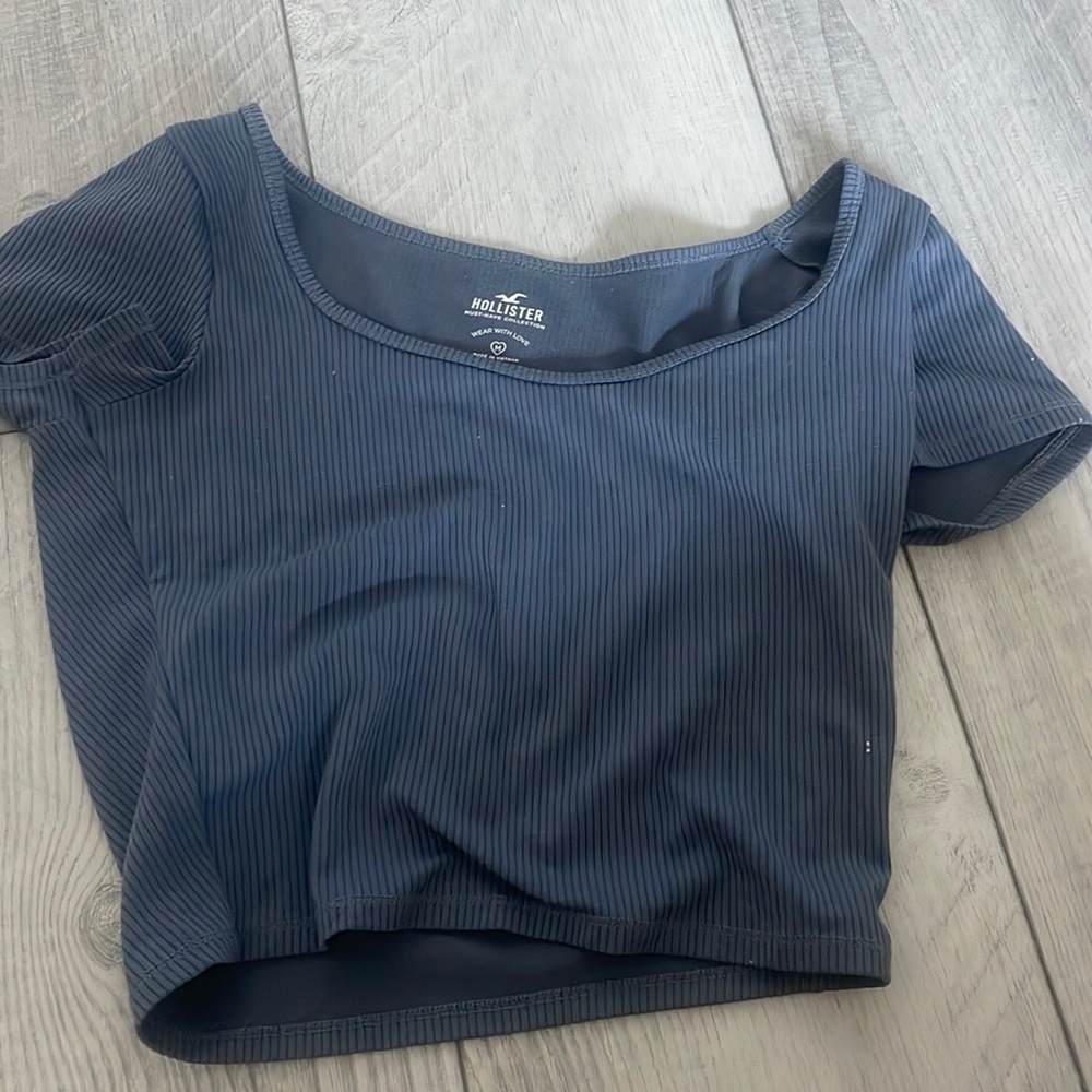 Hollister scoop neck top
